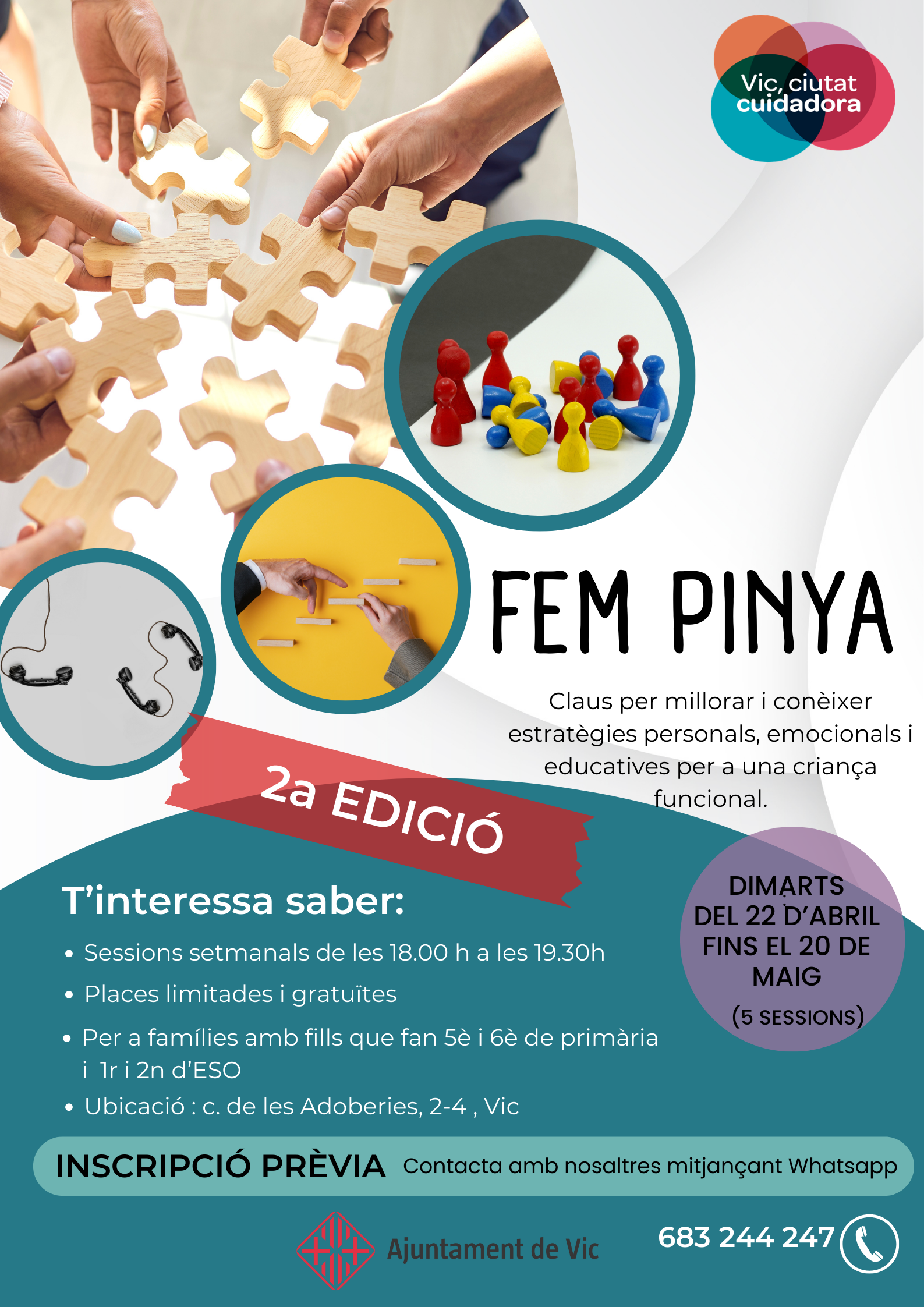 Cartell Grup Fem Pinya (2na Edició)